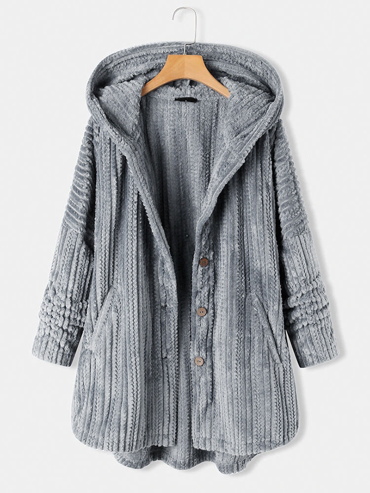 Tavessa Manuela – Casaco de Inverno Elegante com Lapela