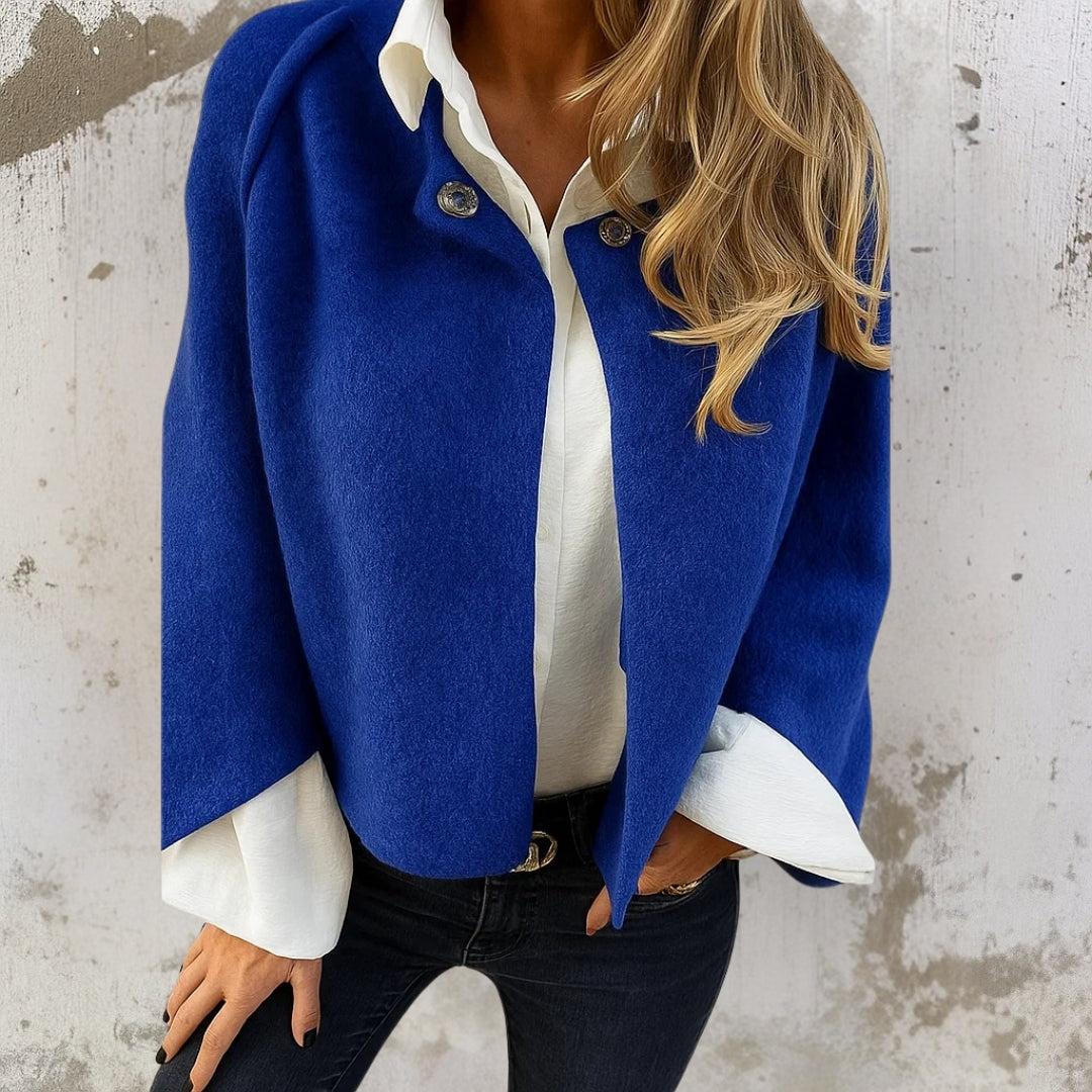 Tavessa Teresa – Elegante Casaco Curto Quente