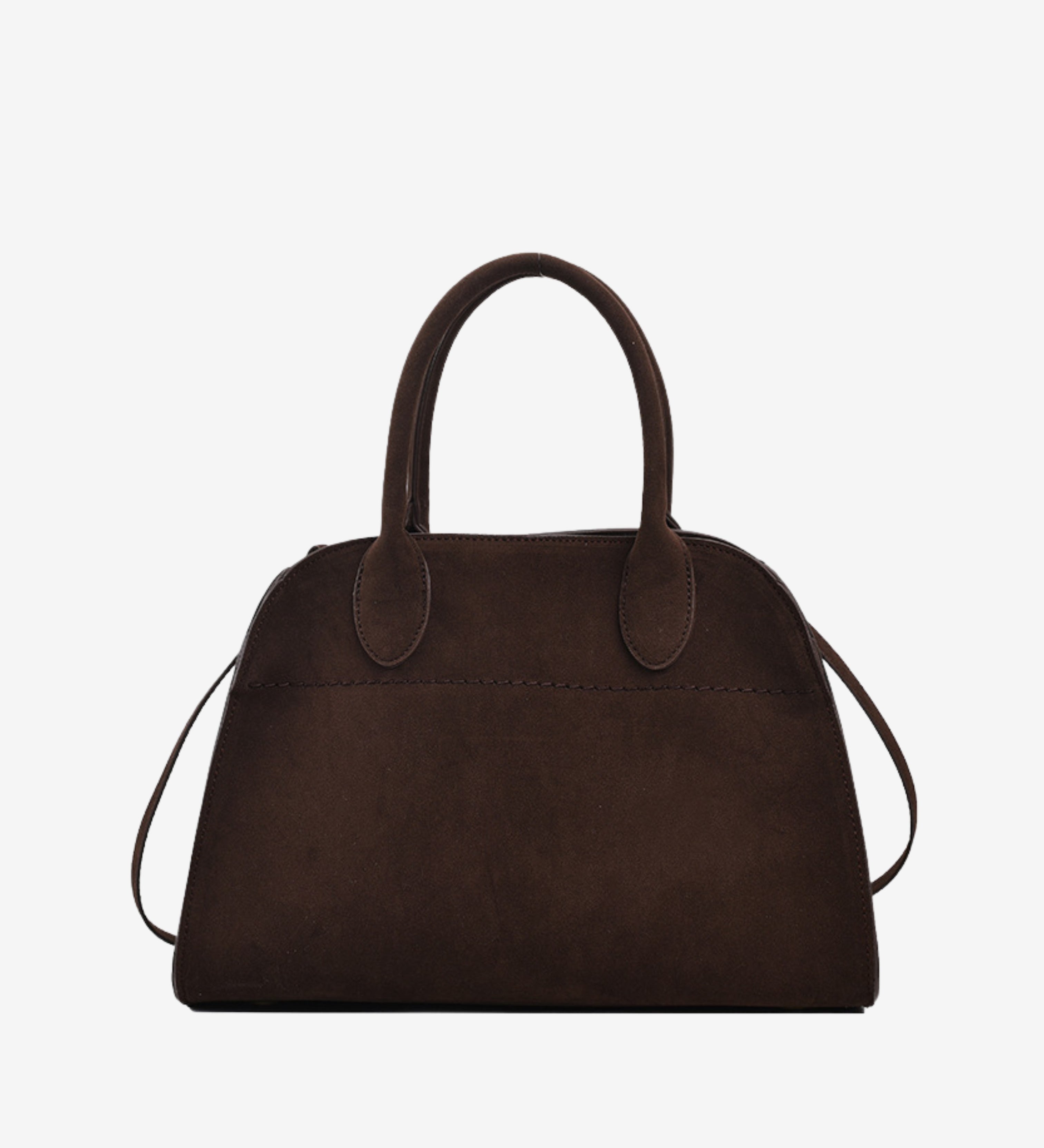 Luisa | Borsa Quotidiana Minimalista in Pelle Suede