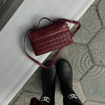 Juliette | Borsa Woven Strutturata Lucida