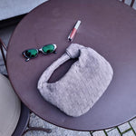 Renee | Borsa Mini in Suede Intrecciato Morbido