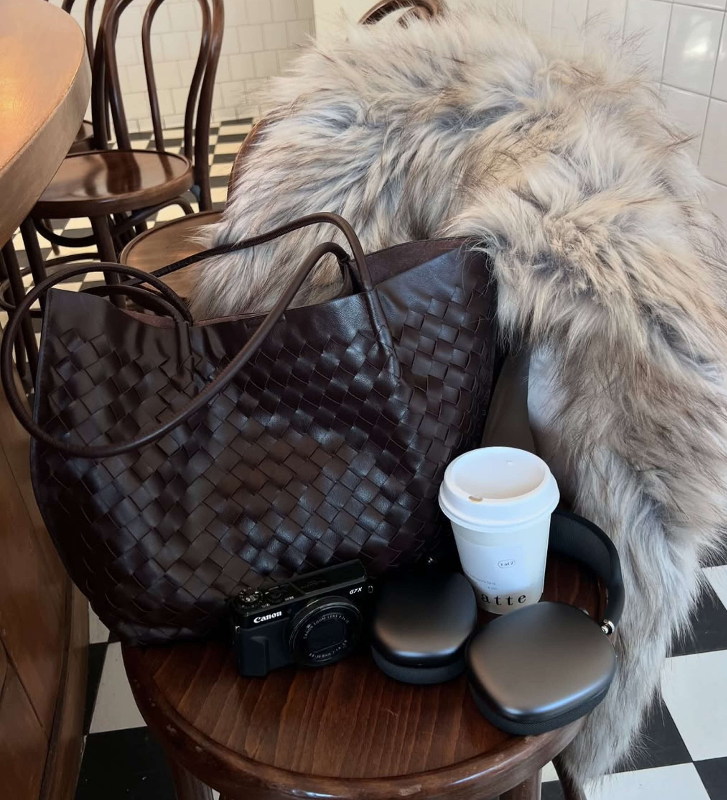 Lila | Borsa Tote Woven da Giorno