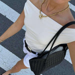 Lila | Borsa Tote Woven da Giorno