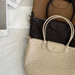 Isabelle | Borsa Tote Spaziosa Intrecciata per Tutti i Giorni