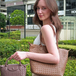 Isabelle | Borsa Tote Spaziosa Intrecciata per Tutti i Giorni