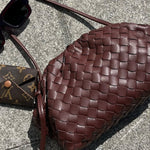 Heleina | Borsa a tracolla intrecciata elegante