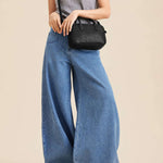 Eliza | Borsa Quadrata con Zip Lucida