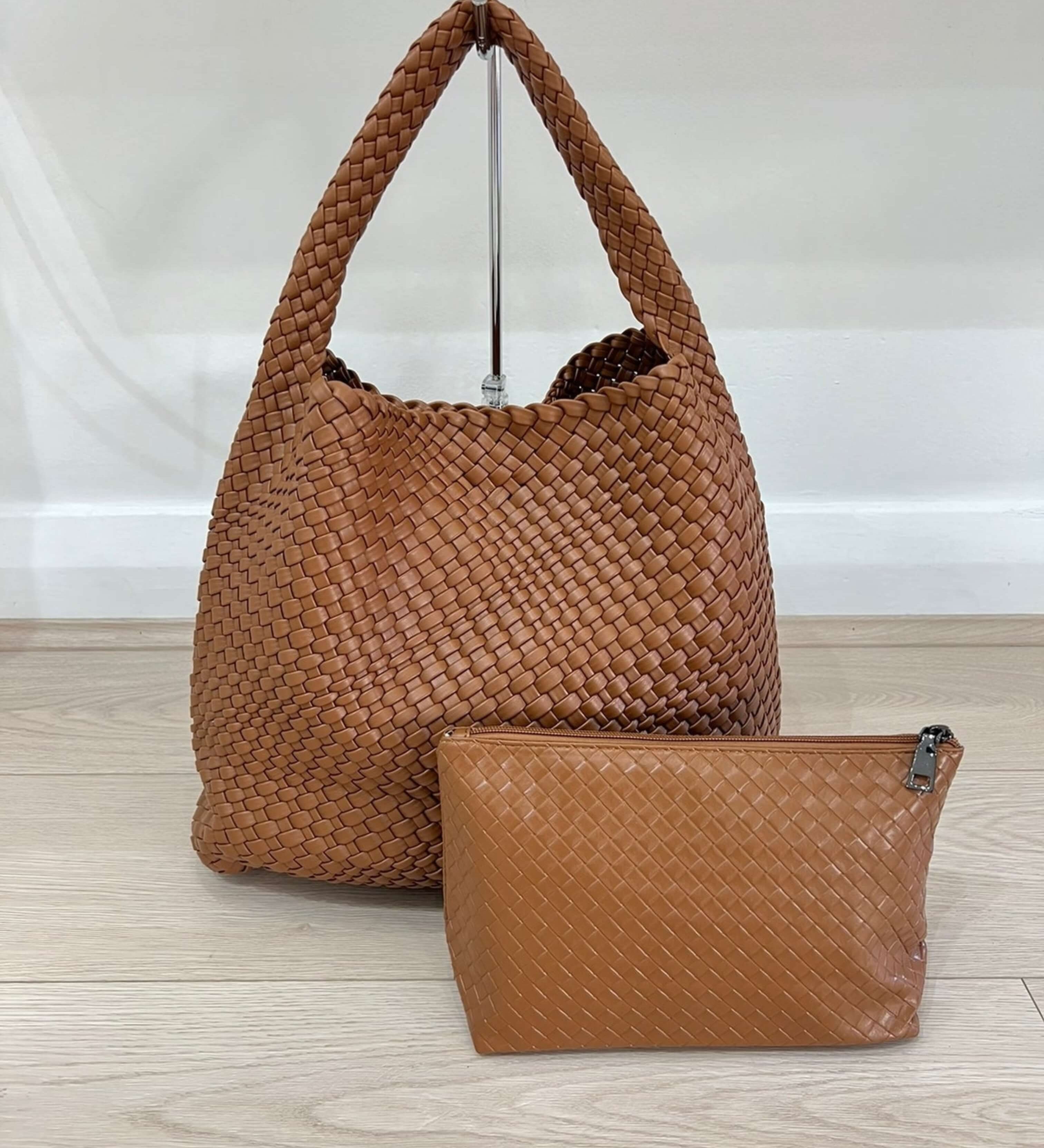 Luna | Borsa Hobo Woven Oversized Chic