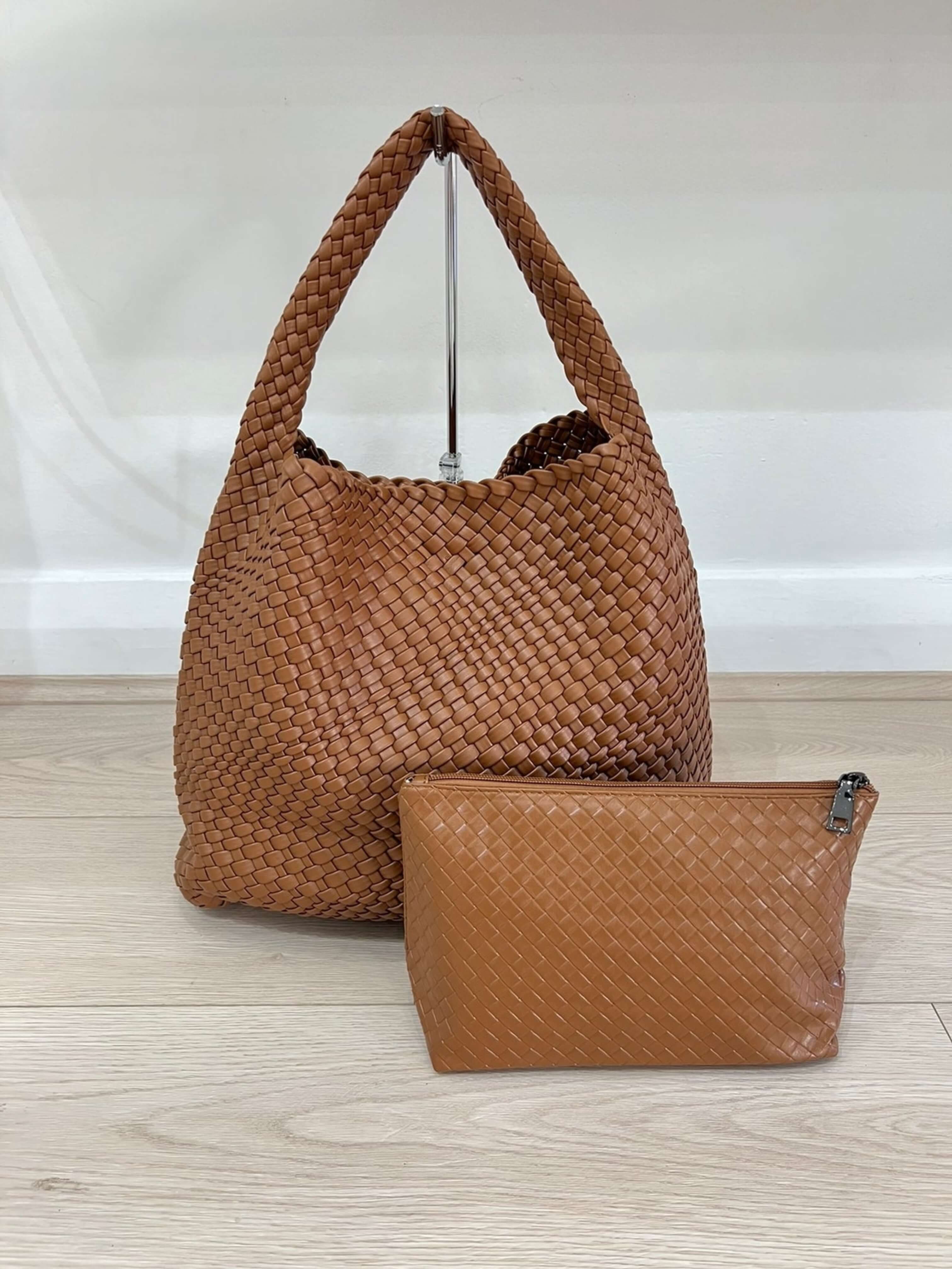 Luna | Borsa Hobo Woven Oversized Chic