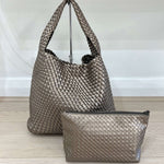 Luna | Borsa Hobo Woven Oversized Chic