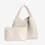 Luna | Borsa Hobo Woven Oversized Chic