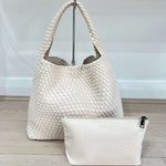 Luna | Borsa Hobo Woven Oversized Chic