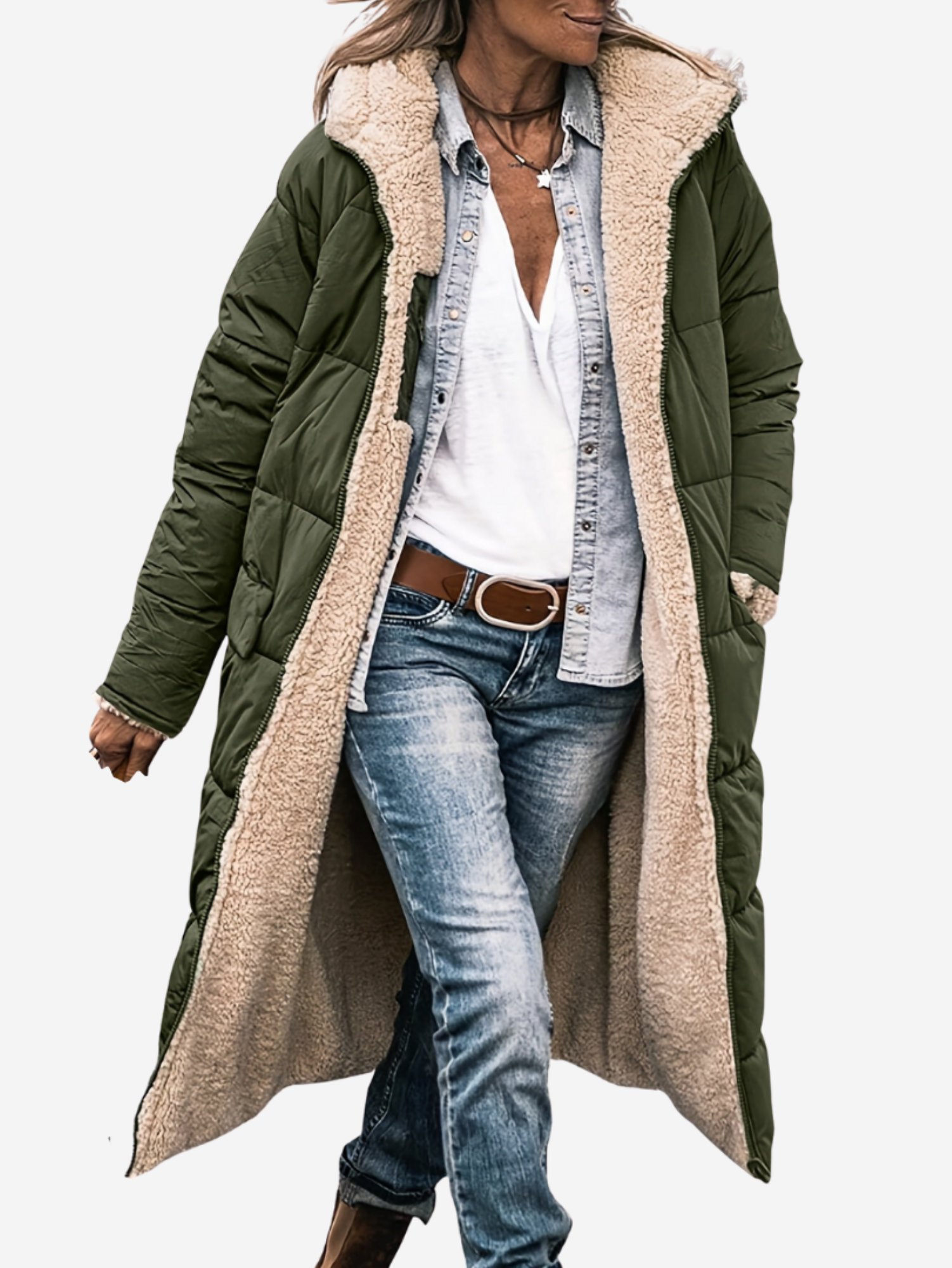 Amelia | Abrigo elegante y cálido para el invierno