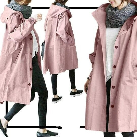 Tavessa Gabriela – Trench-coat Clássico e Impermeável