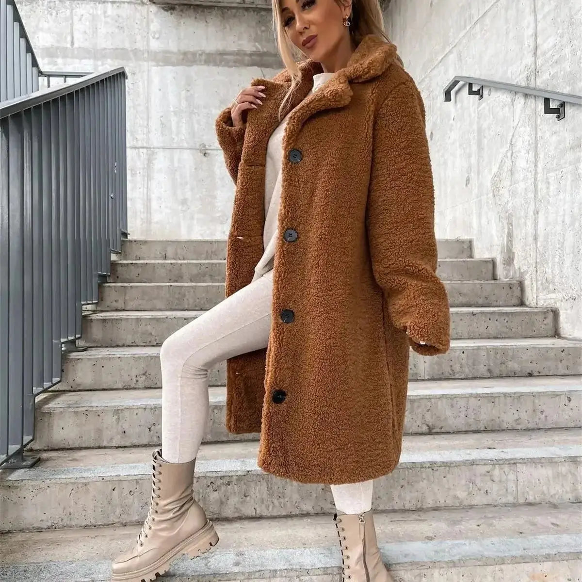 Tavessa Gabriela – Casaco Teddy JESSICA Aconchegante
