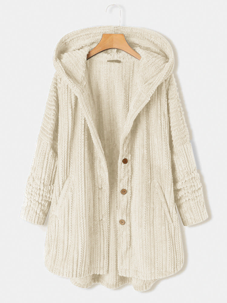 Tavessa Manuela – Casaco de Inverno Elegante com Lapela
