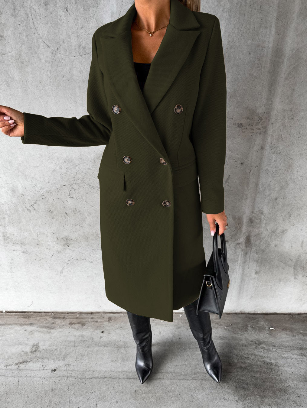 Tavessa Amara – Abrigo Clássico de Inverno