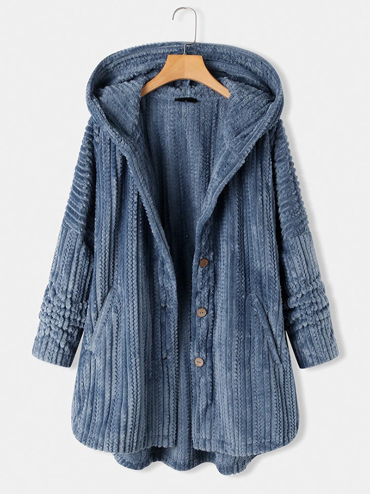 Tavessa Manuela – Casaco de Inverno Elegante com Lapela