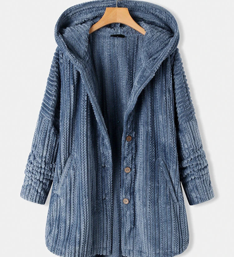 Tavessa Manuela – Casaco de Inverno Elegante com Lapela