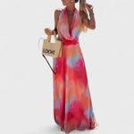 Riviera – Abito halter luminoso per l’estate