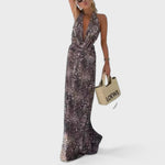 Riviera – Abito halter luminoso per l’estate