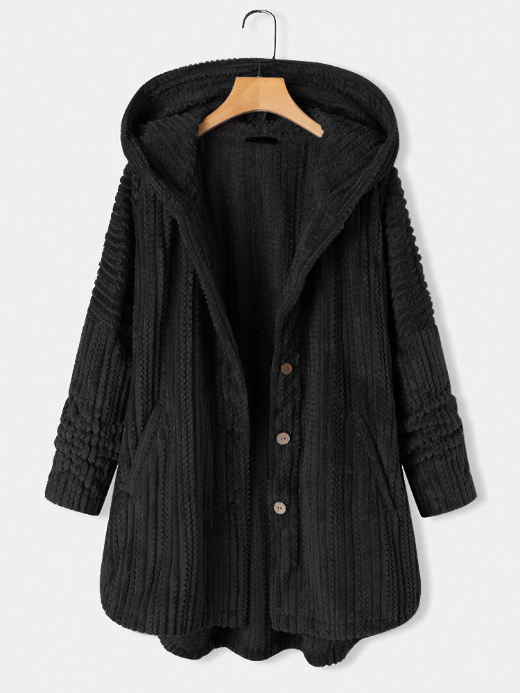 Tavessa Manuela – Casaco de Inverno Elegante com Lapela