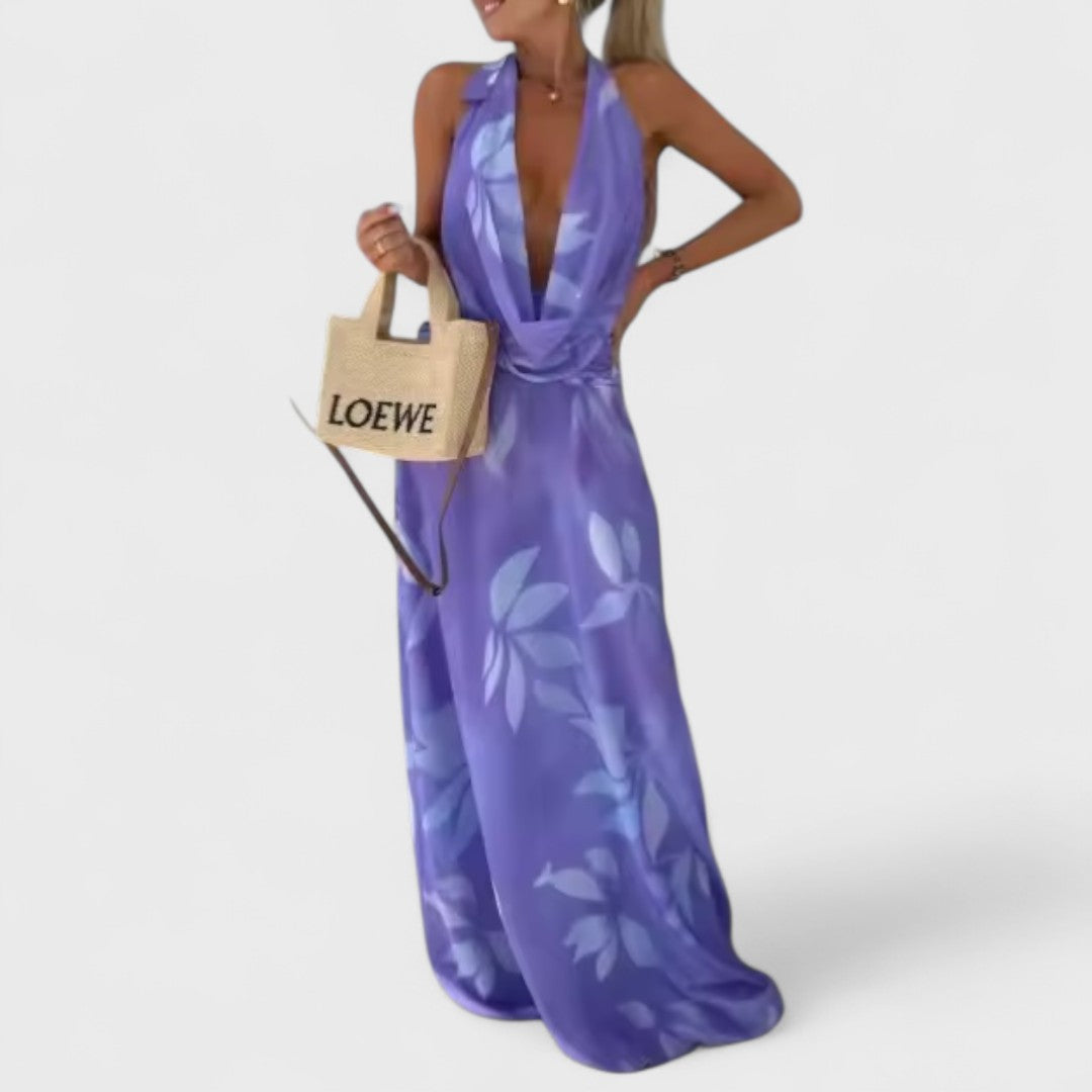 Riviera – Abito halter luminoso per l’estate