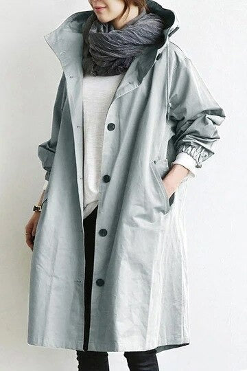Tavessa Gabriela – Trench-coat Clássico e Impermeável