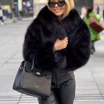 Cappotto in Pelliccia Sintetica Jenna