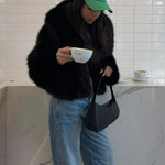 Cappotto in Pelliccia Sintetica Jenna