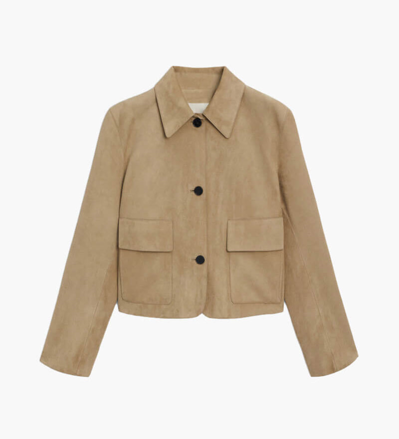 Giacca in Faux Suede Marissa