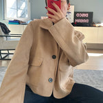 Giacca in Faux Suede Marissa