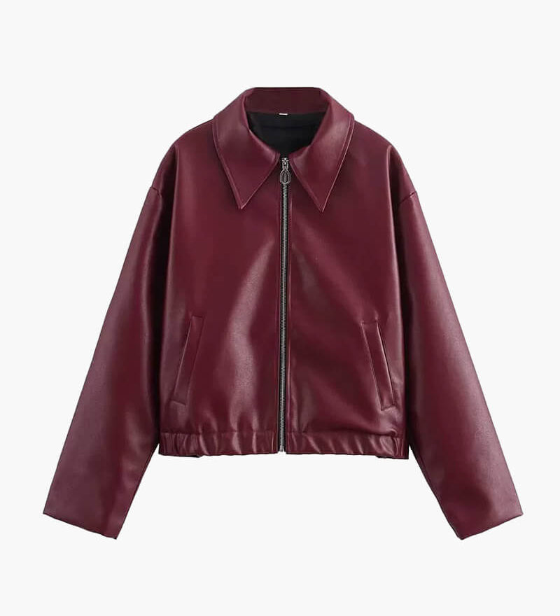 Giacca in pelle Romy