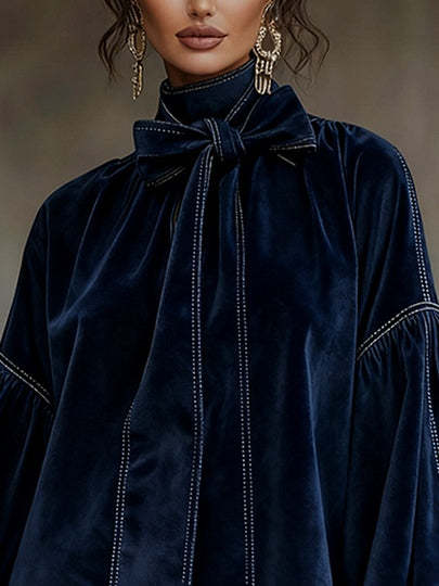 Tavessa Sofia — Vestido Mini Terciopelo