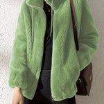Amara | Chaqueta de borreguito suave y cálida
