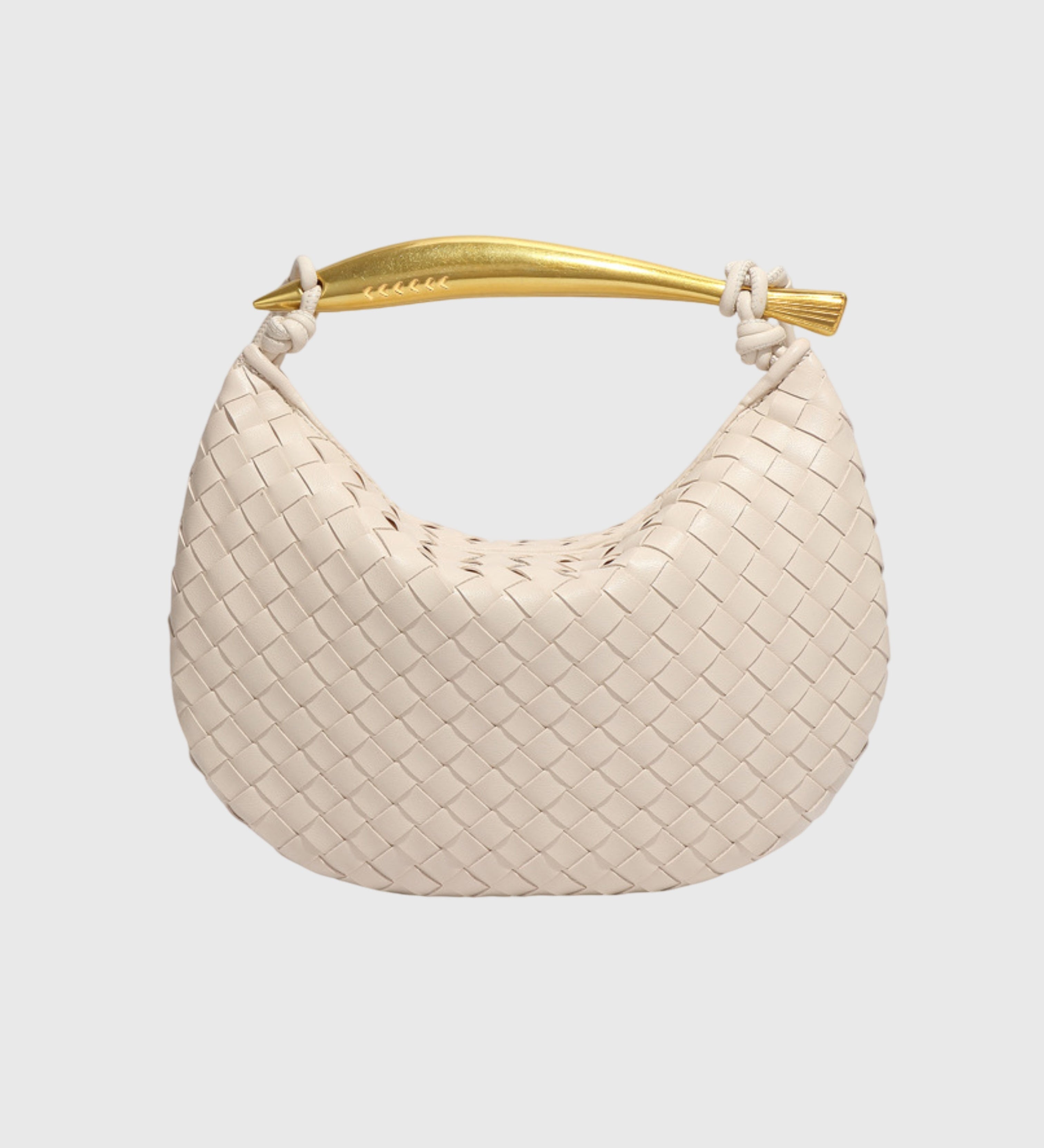 Bianca | Borsa Intrecciata Strutturata Luxe