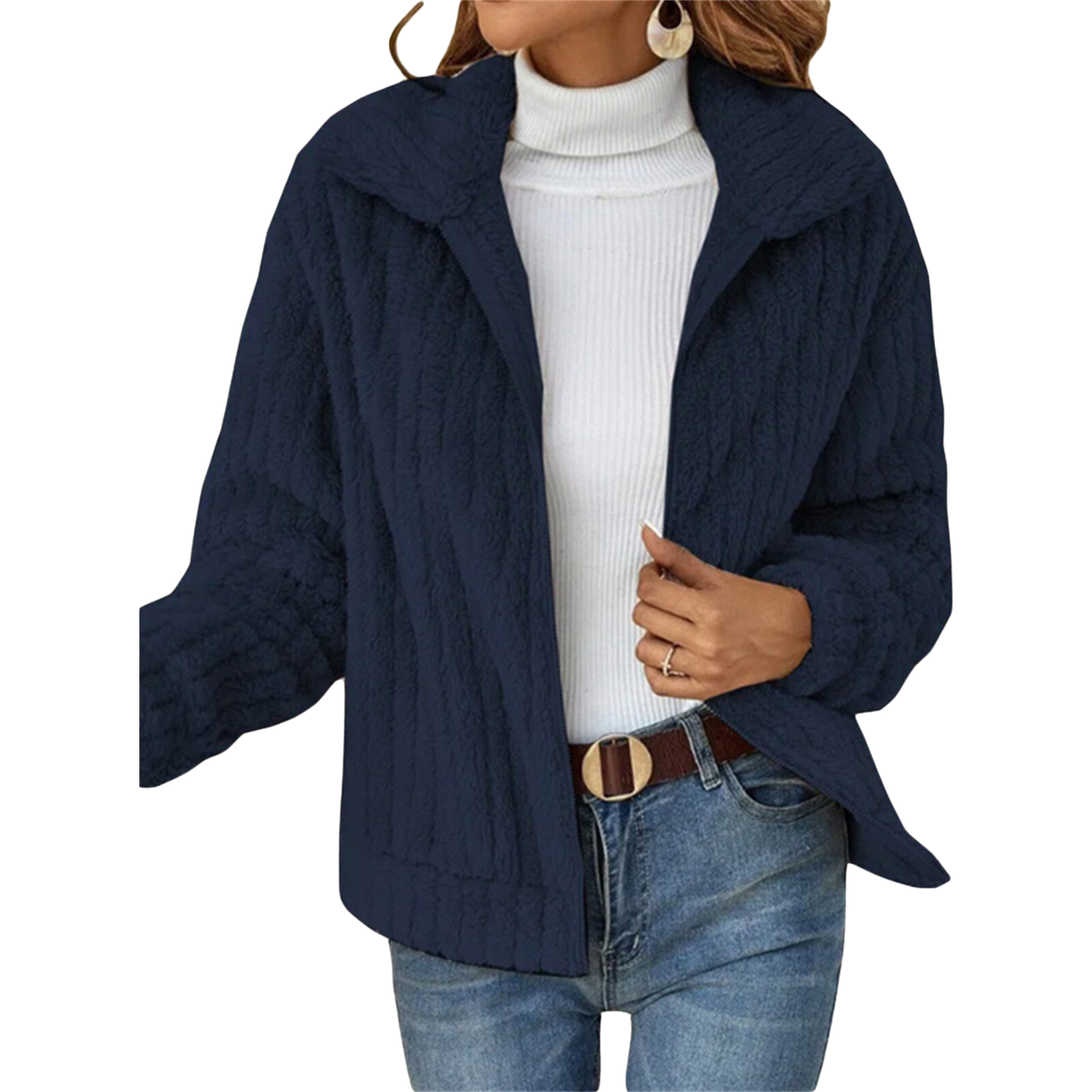 Isabella™ Giacca Comoda in Fleece Invernale