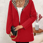 Tavessa Elena – Casaco Reversível Estampado Leopardo