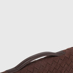 Cherry | Clutch in Suede Intrecciato di Lusso