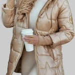Nolwen - Abrigo Elegante de Invierno con Capucha y Acolchado