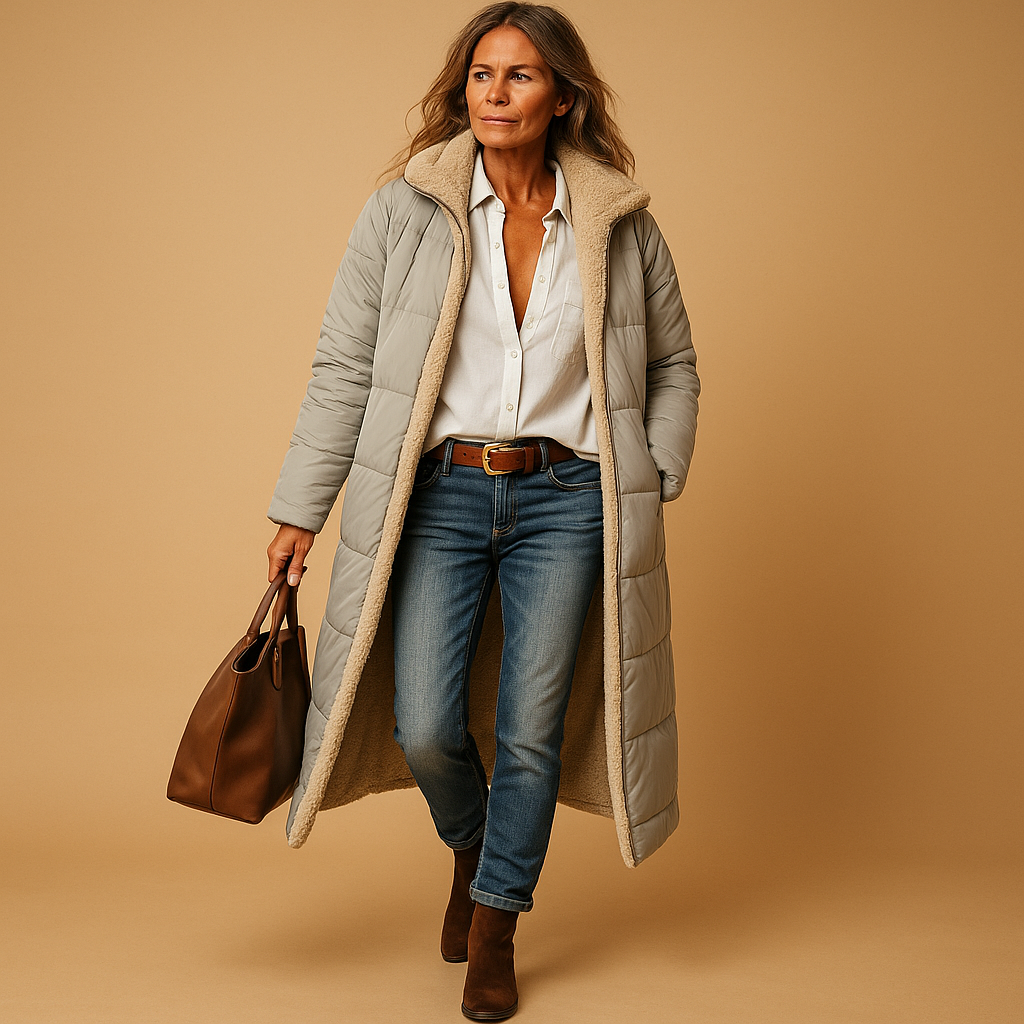 Tavessa Gabriela – Casaco Clássico de Inverno