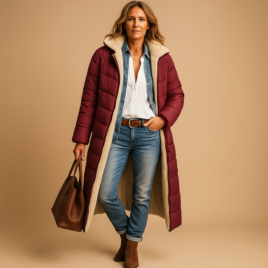 Tavessa Gabriela – Casaco Clássico de Inverno