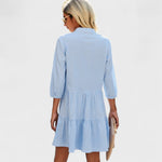 Shanna - Vestito midi fluido da giorno