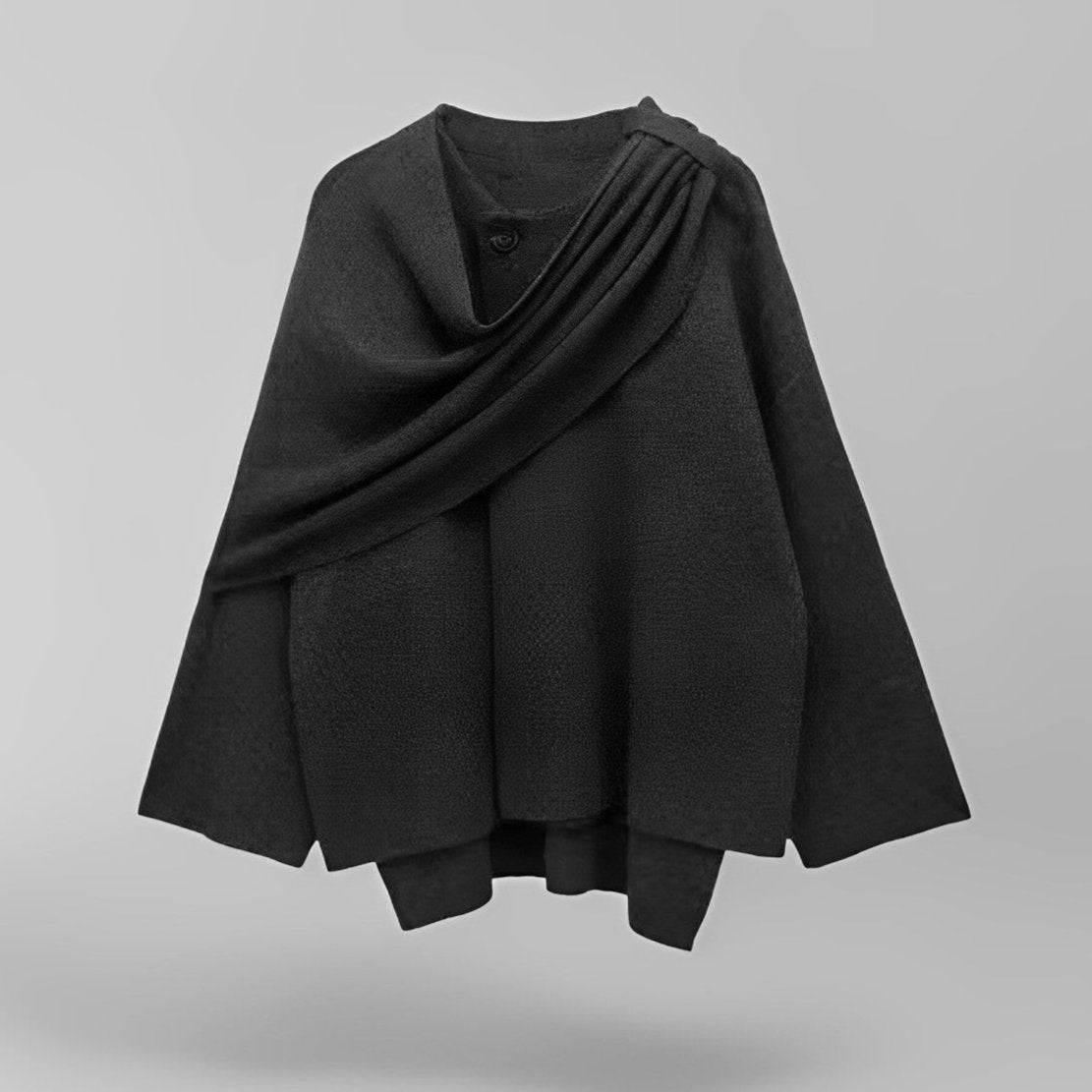 Tavessa Gabriela – Casaco Elegante de Tecido de Qualidade