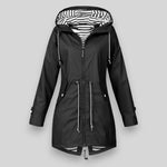 Tavessa Laura – Elegante Casaco de Chuva Impermeável